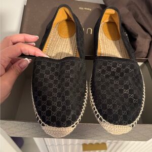 SOLD - Gucci Pilar Flat Espadrille Size 42